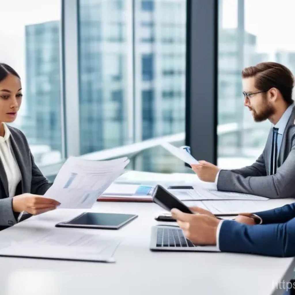 상법상 어음과 수표 법리 - A group of diverse business professionals, male and female, in a modern, well-lit office boardroom. ...